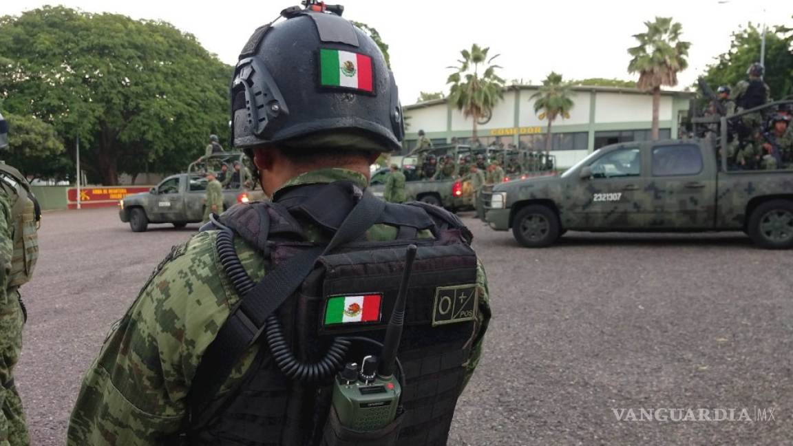 Reportan fuerte operativo del ejército en Culiacán, Sinaloa