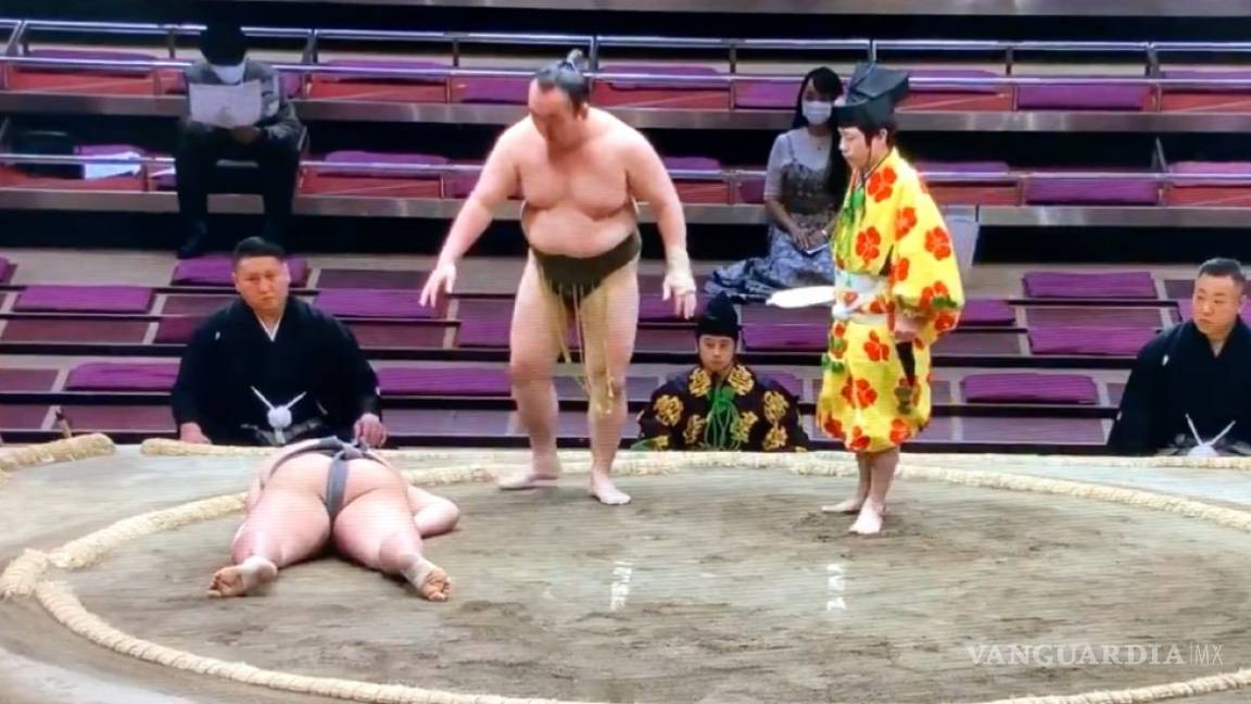 Muere luchador de sumo por golpe en la cabeza