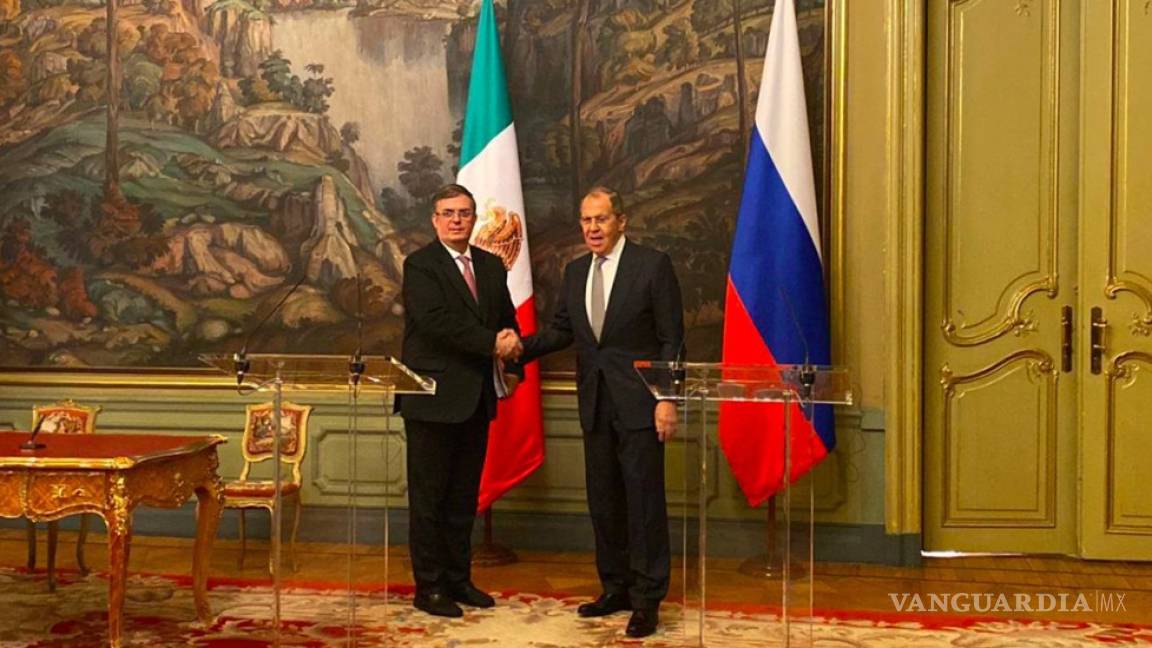 Ebrard viaja a Moscú para celebrar los 130 años de las relaciones bilaterales entre México y Rusia