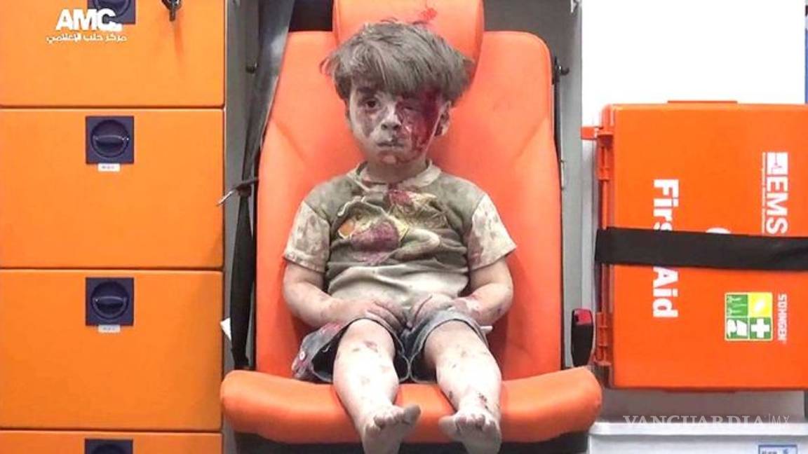 $!Las dos opciones para los niños sirios resumida en una imagen