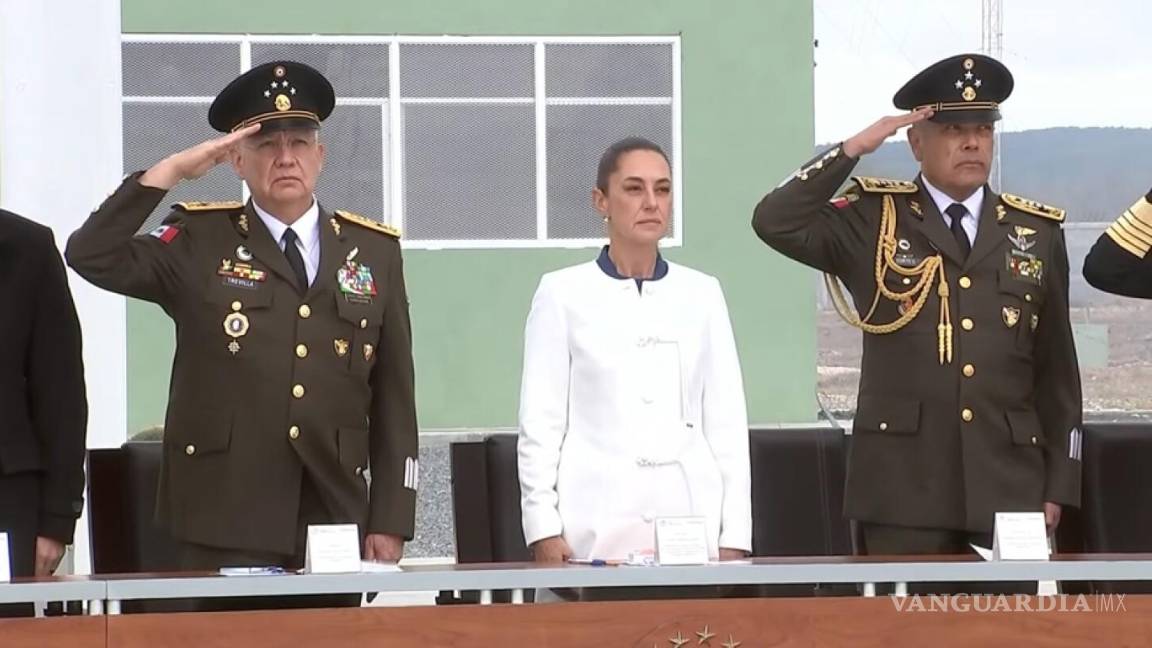 Anuncia Claudia Sheinbaum aumento en salario de militares