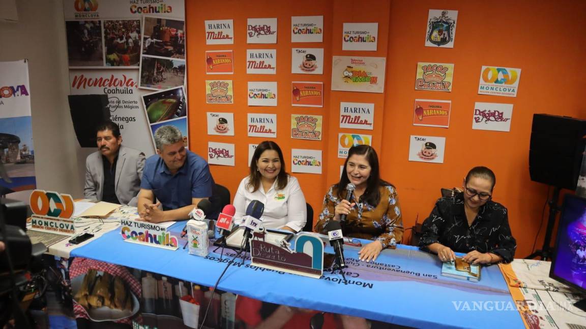 Celebrarán ‘Día del Taco’ este sábado 15 de abril en Monclova