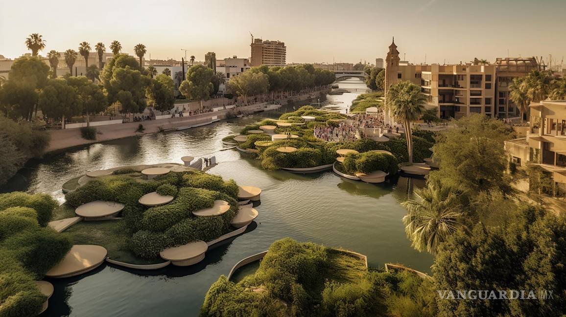 $!Las imágenes y conceptos generados por la IA del proyecto ‘We make cities’ del estudio Lugadero, vaticinan cómo serán las ciudades en un futuro.