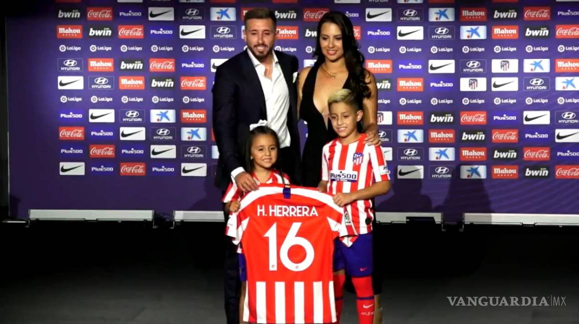$!Héctor Herrera es presentado oficialmente como jugador del Atlético de Madrid