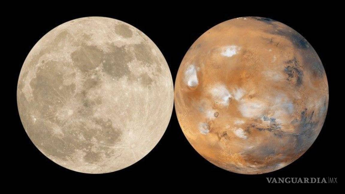 En Año Nuevo, Marte y la Luna se dan un ‘beso’ para cerrar el 2021 e iniciar el 2022