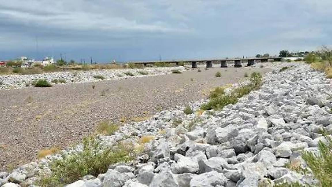 $!El río Nazas lleva años con dificultades de sequía.