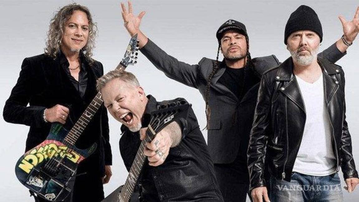 Reconocen a Metallica como la 'mayor banda en vivo', del mundo