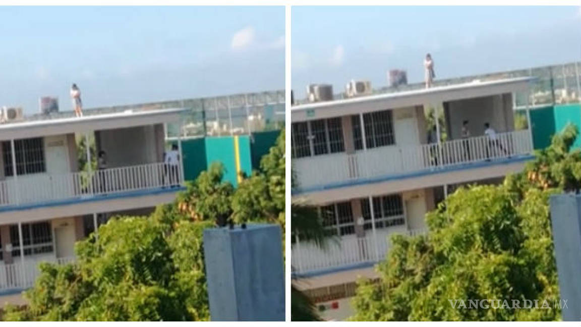 Alumna de preparatoria intentó quitarse la vida tirándose del techo de la escuela