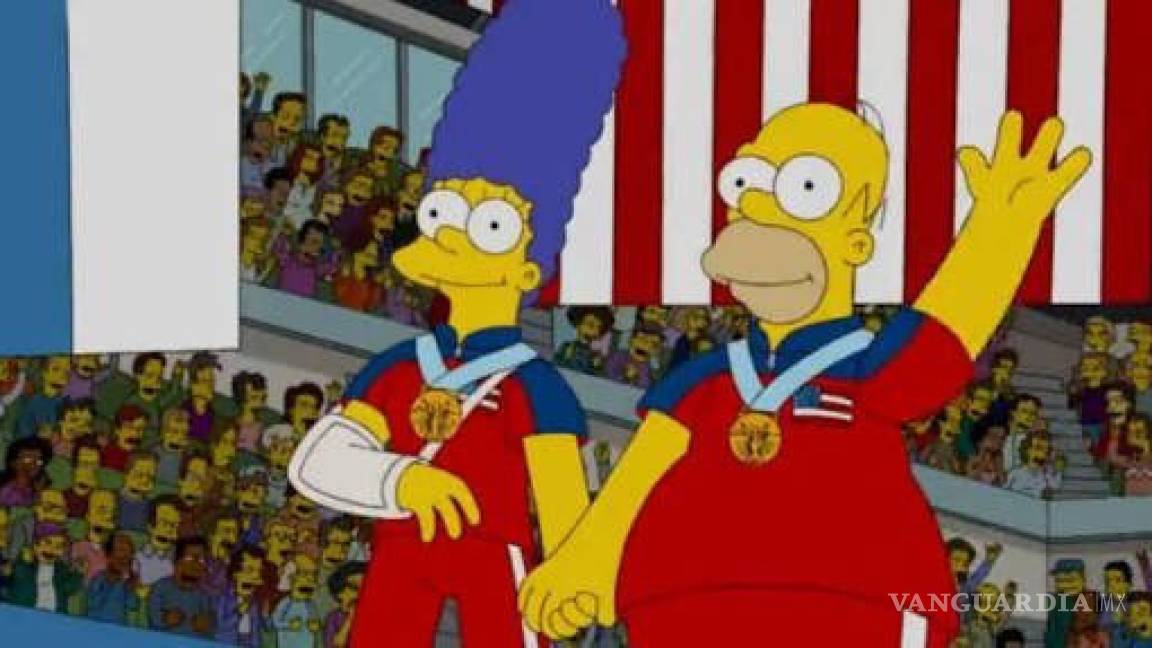 ¡Los Simpson lo hacen de nuevo! predijeron el oro de Estados Unidos en Curling