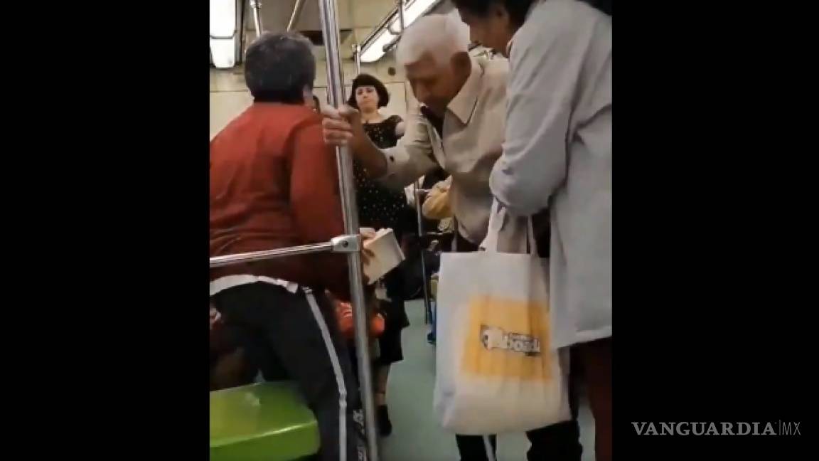 Expulsan a adulto mayor de 94 años de vagón del metro exclusivo para mujeres
