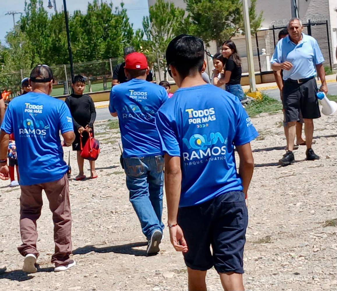 $!Personal de Protección Civil y Bomberos supervisó los ejercicios de evacuación en distintos puntos de Ramos Arizpe.