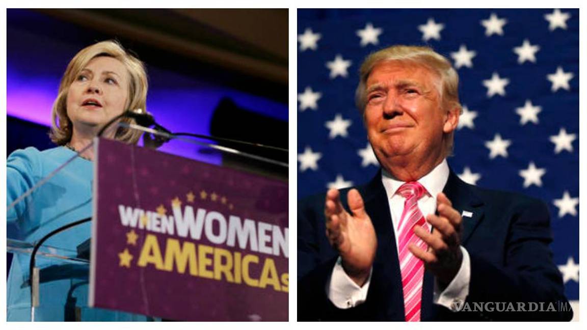 $!Mapa electoral, amedrentador para Trump benigno para Clinton