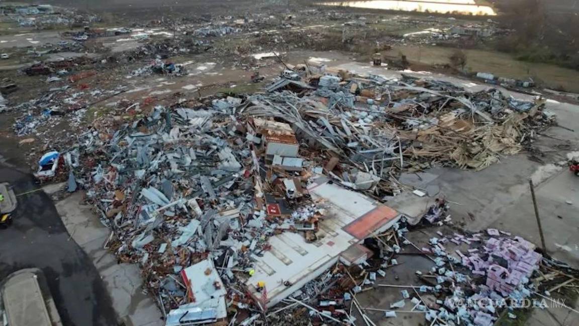 Azotan a Mississippi tormentas y tornado; fallecen 26 personas