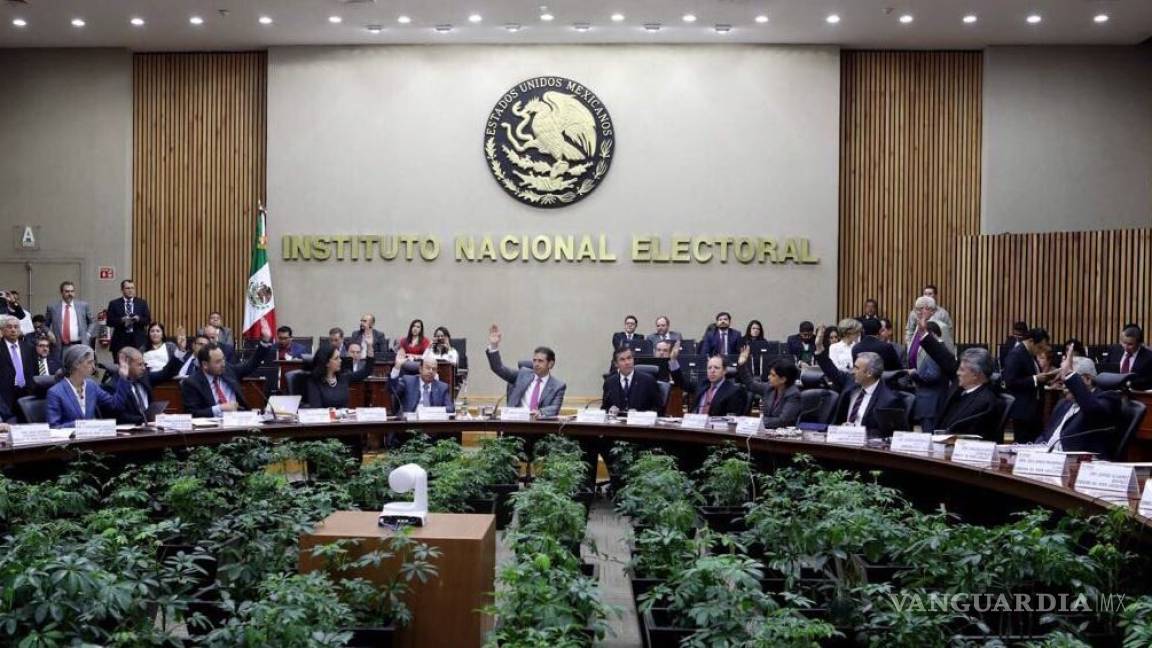 Votación del INE sobre el dictamen de la Comisión de Fiscalización en caso Coahuila
