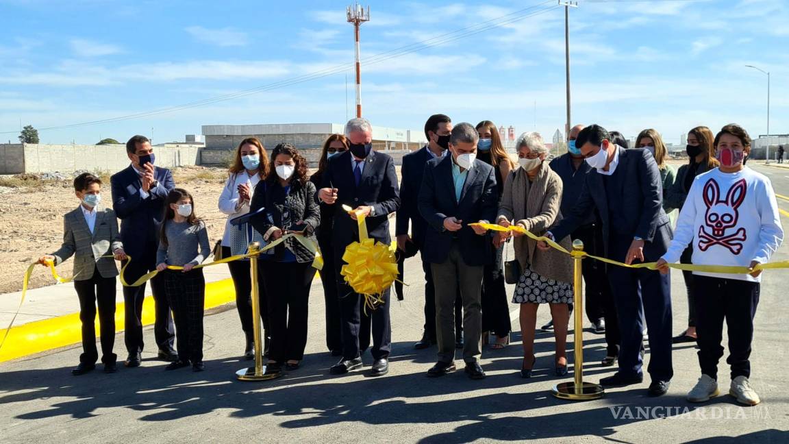 Riquelme y Zermeño inauguran en Torreón la calzada “Salomón Issa Murra”