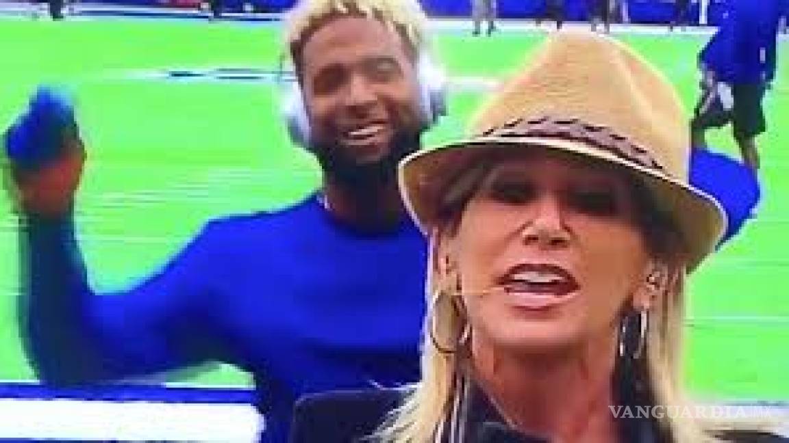 Odell Beckham le baila a una reportera de Fox Sports (video)