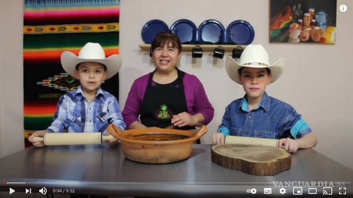 ¿Ya lo sigue? Promueven cocina tradicional coahuilense con canal de YouTube