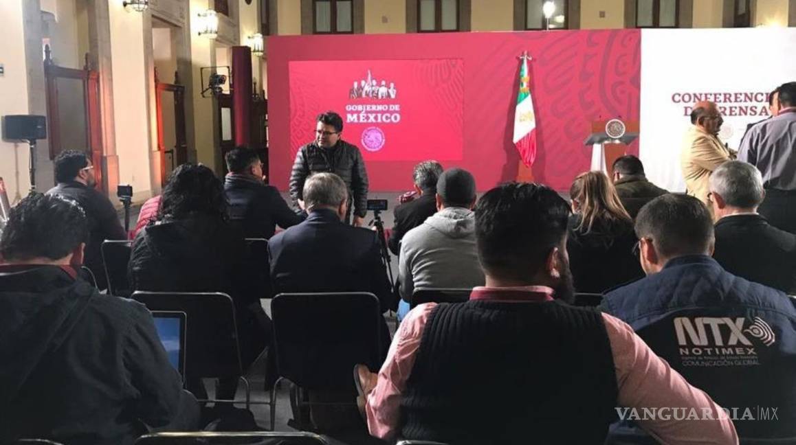 Vacía conferencia mañanera de AMLO en día de paro de mujeres