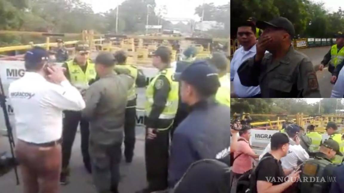 Militares de la Guardia Nacional roban tanqueta, desertan y escapan de Venezuela y son recibidos con aplausos en Colombia