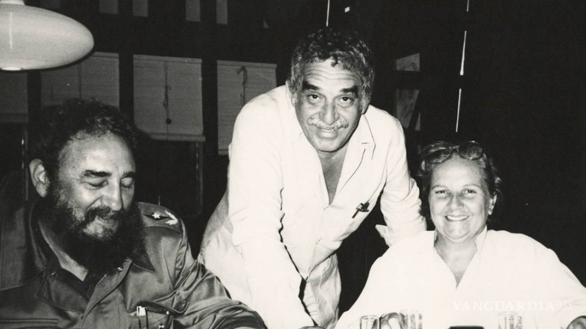 $!Fotogalería de Fidel Castro con intelectuales y famosos