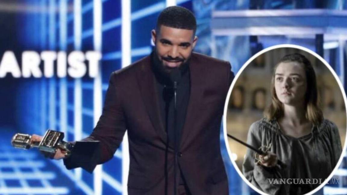 Drake agradece a 'Arya Stark' por matar al 'Rey de la Noche'