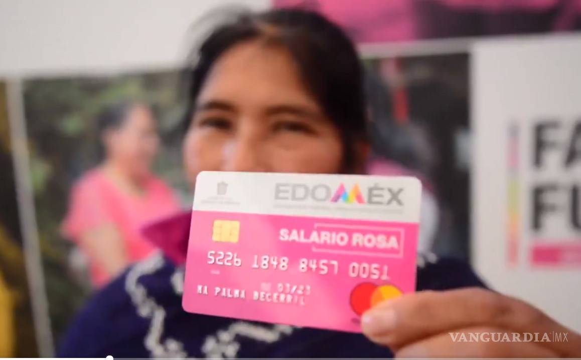 $!Difunden en redes presunto uso proselitista de la Tarjeta Rosa en el Edomex