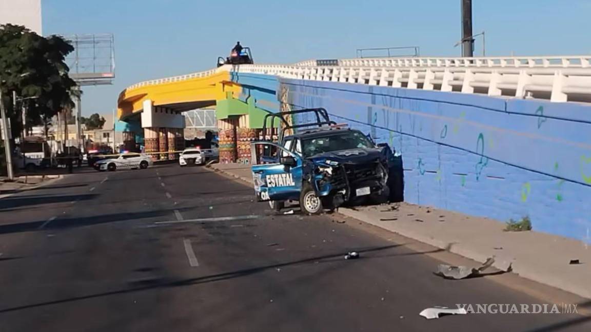 Atacan a policías estatales en Sinaloa; resultan cuatro heridos y un muerto