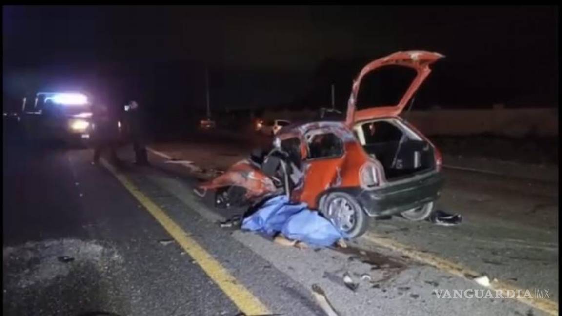 $!El conductor responsable perdió la vida en el lugar de los hechos.