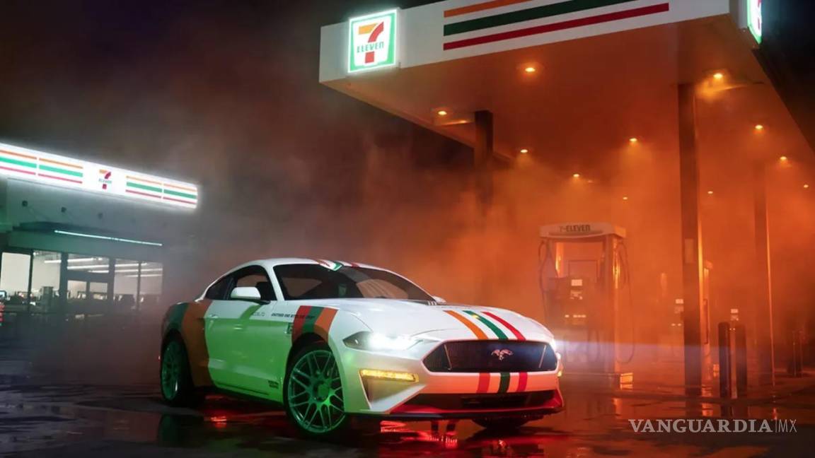 Revela 7-Eleven su propia edición de Ford Mustang, el más vendido del mundo