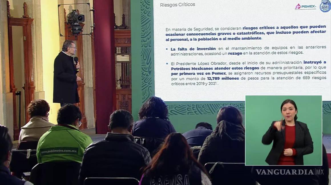 $!Romero Oropeza muestra nueva estrategia para recuperar mercado de Pemex desde Palacio Nacional