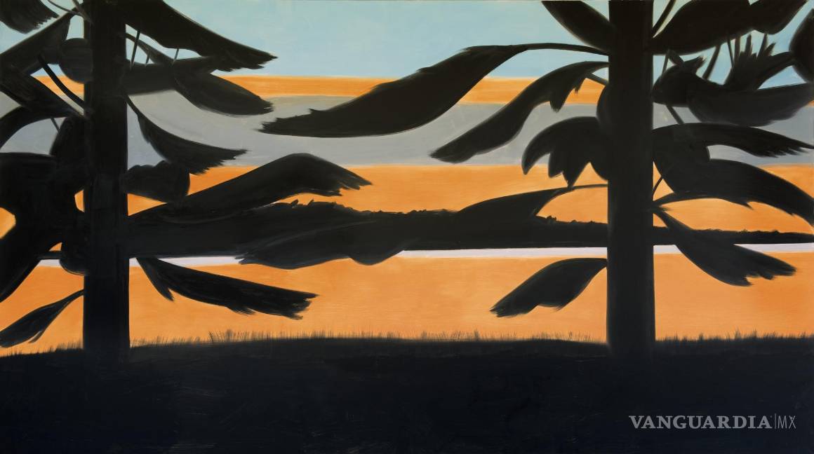 $!“Sunset # 6, 2008.” realizado por Alex Katz.