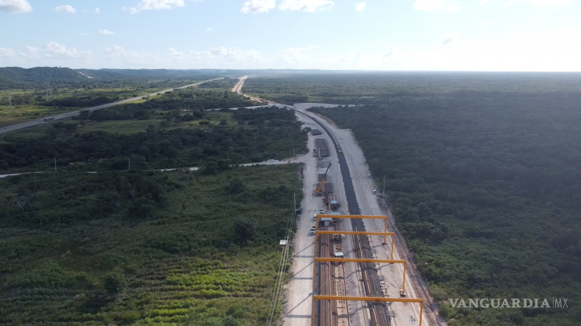 Tren Maya apenas lleva terminados 529 kilómetros de vías; faltan 1,025