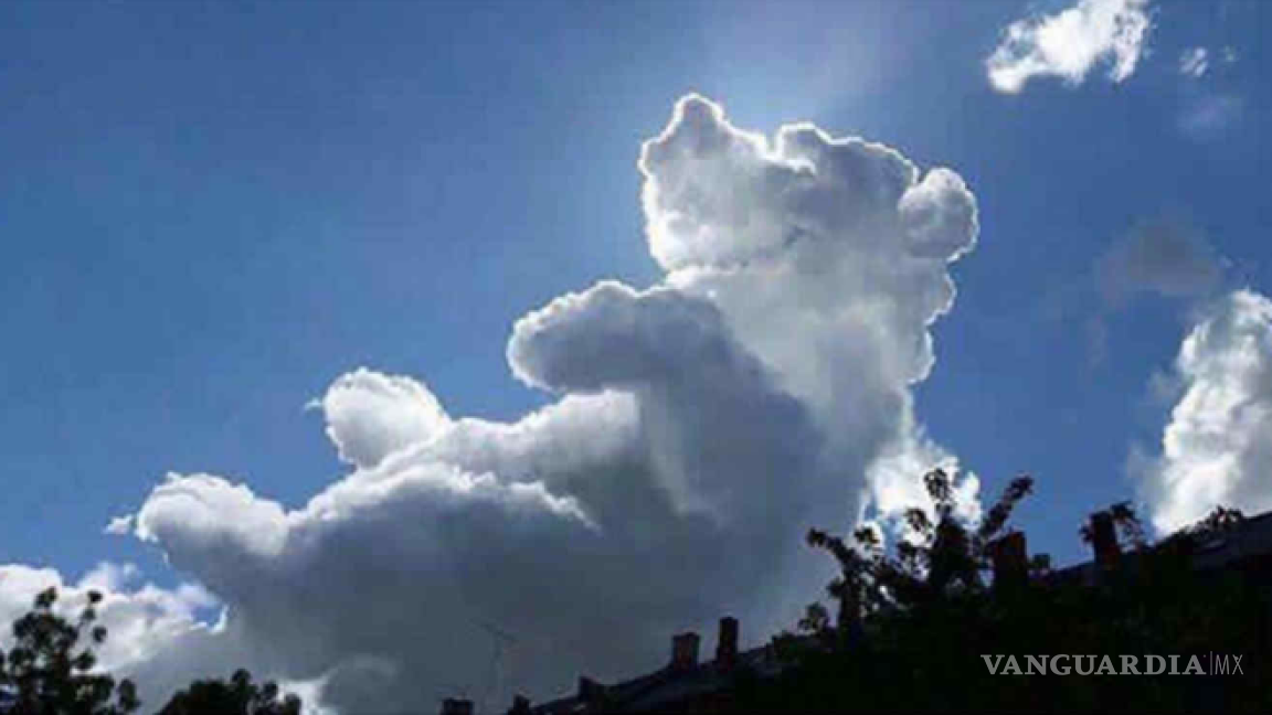 Captan nube en forma de ‘Winnie Pooh’ ¿Casualidad o Photoshop?