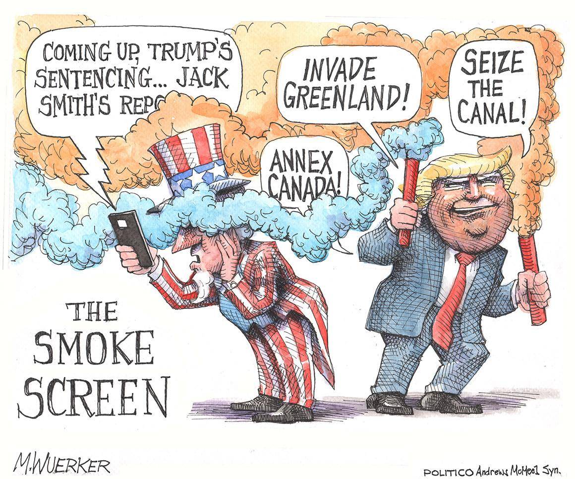 $!The Somoke Screen.