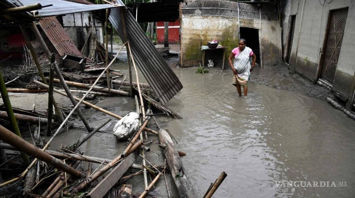 $!59 muertos y dos millones de afectados tras fuertes lluvias en la India y Nepal