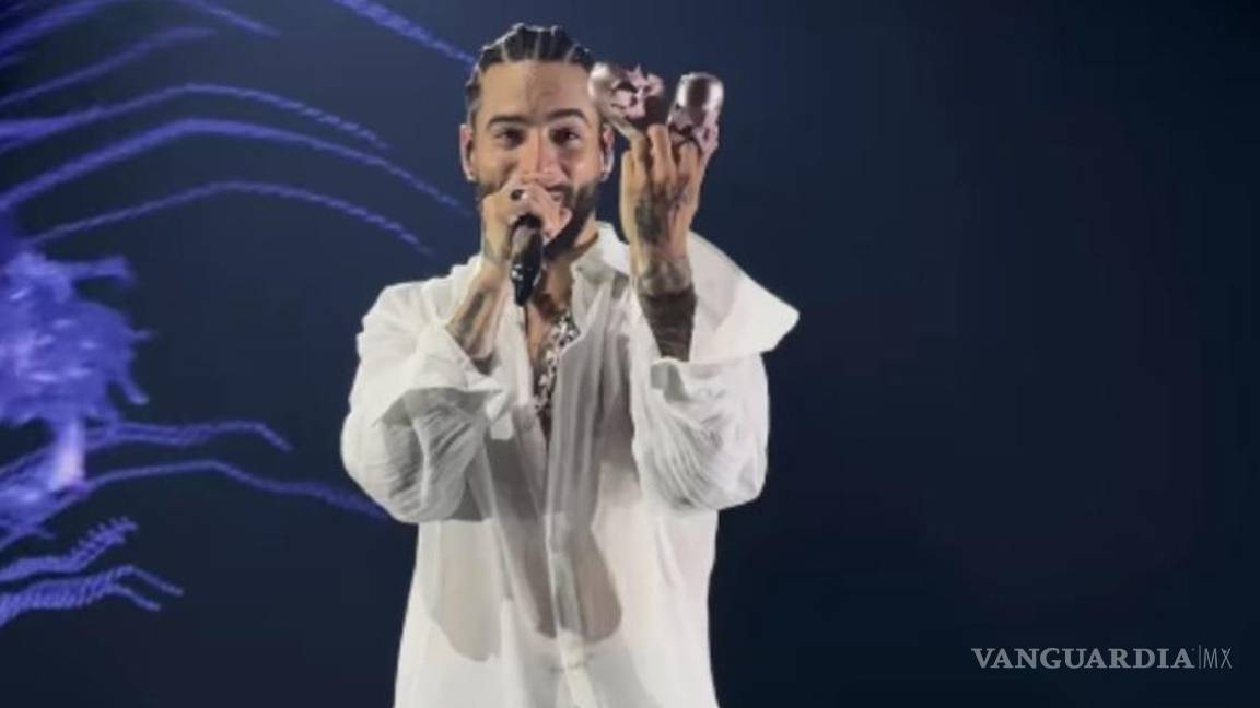 $!Maluma está orgulloso y agradecido por el cariño del público para su bebé que está en camino.