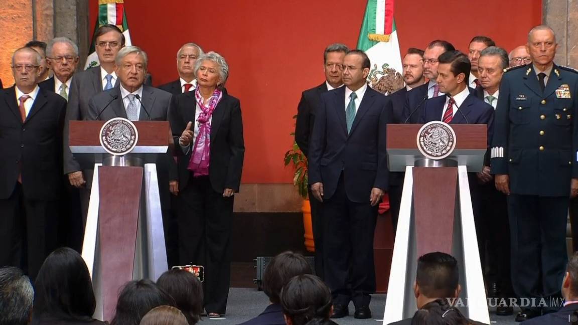 López Obrador agradece a Peña Nieto por proceso de transición respetuoso