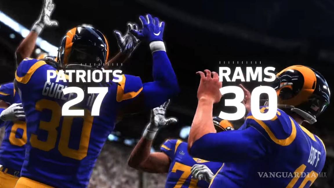 Los Rams serán los ganadores del Super Bowl LIII...según el Madden