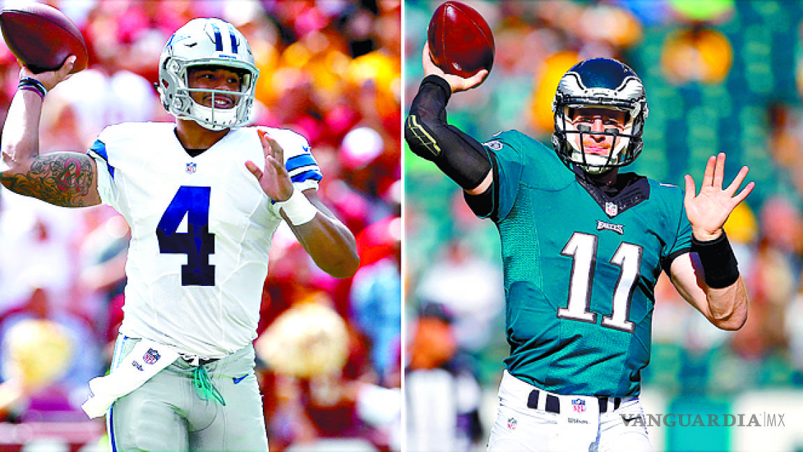 Wentz y Prescott igualarán a Brady y Manning