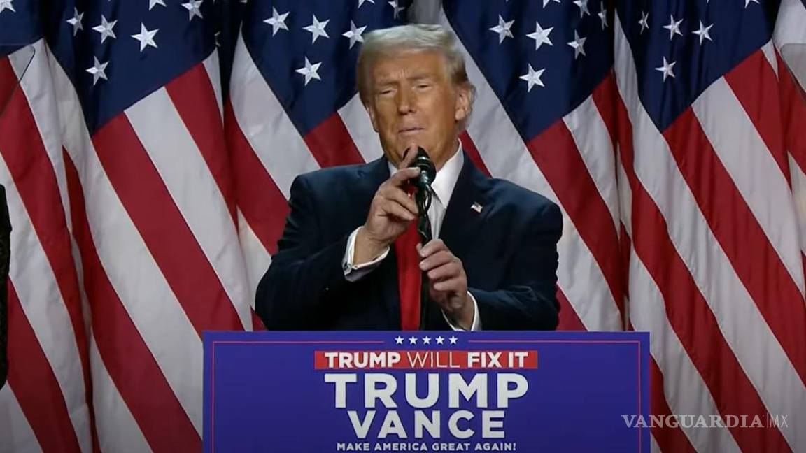 Este es el discurso completo del triunfo de Donald Trump