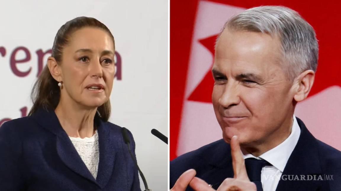 Sheinbaum tiene su primera llamada con Mark Carney