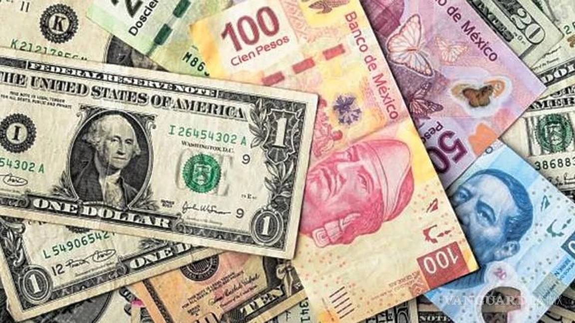 Peso recupera terreno frente al dólar, se ubica en 20.0715 unidades