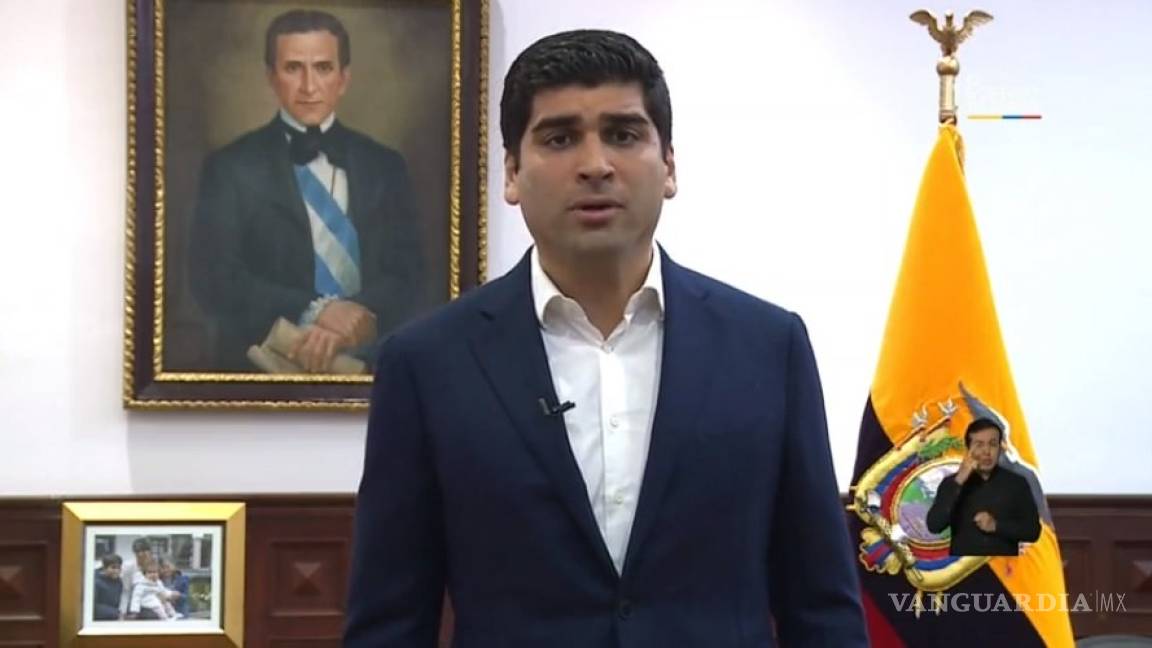 Renuncia Otto Sonnenholzner, vicepresidente de Ecuador, tras 18 meses de gestión