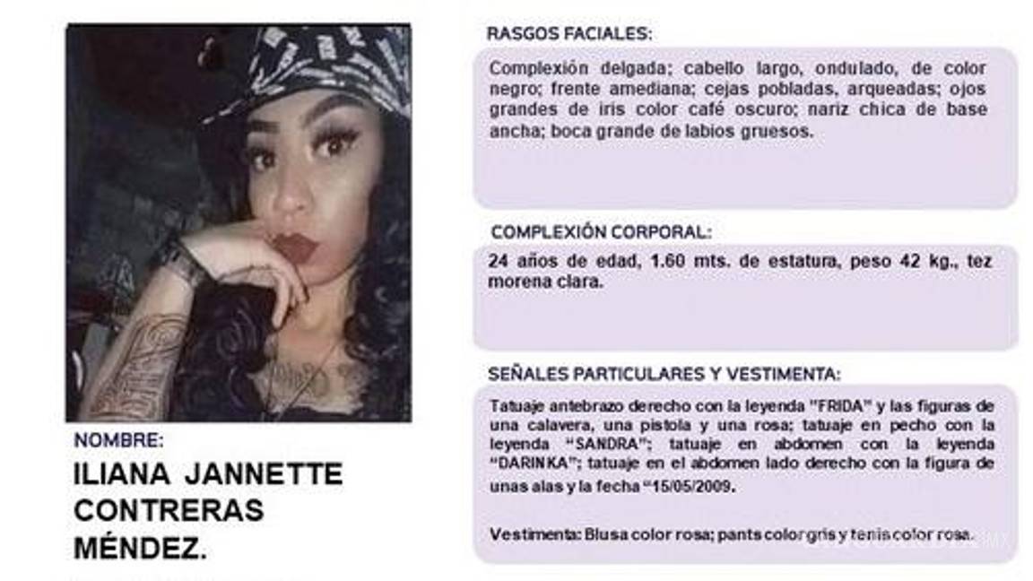 $!Cuerpo de Iliana Jannette fue localizado a pocos kilómetros de donde desapareció, en Morelia