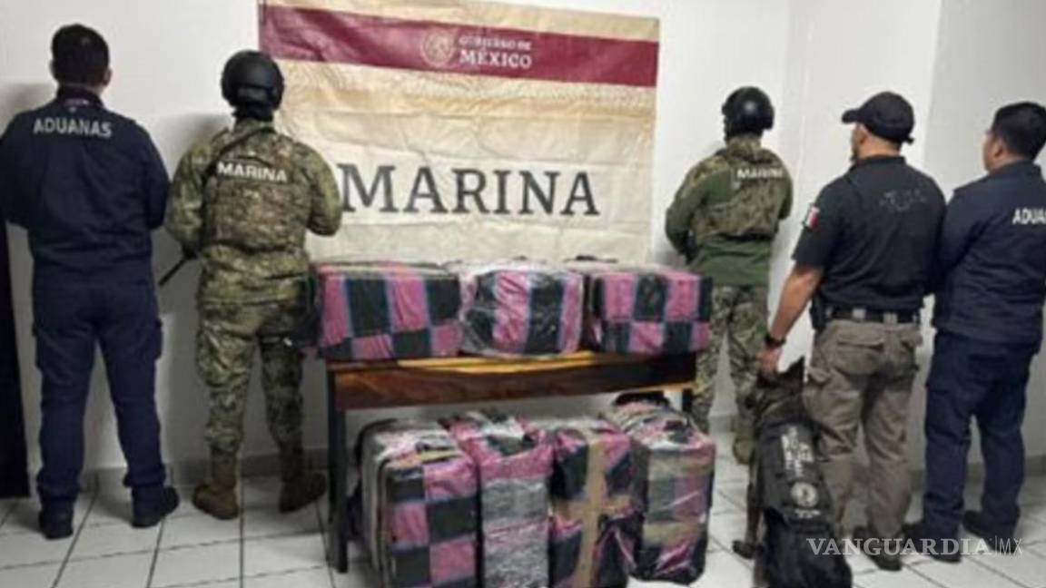 Decomisa Secretaría de Marina 350 kilos de cocaína en Ensenada