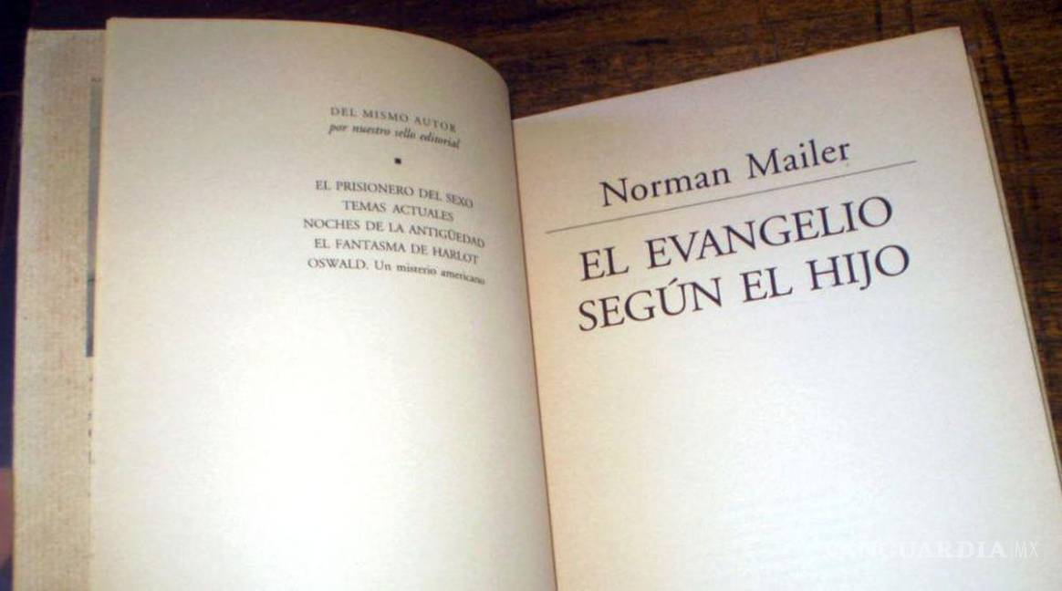 $!Norman Mailer sentía una pasión especial por la Biblia, de ahí su interés en Jesús.