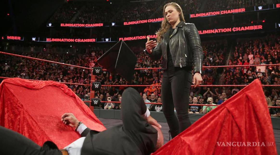 $!'Rowdy' ya tiene lucha en WrestleMania: se enfrentará a la 'princesa' McMahon