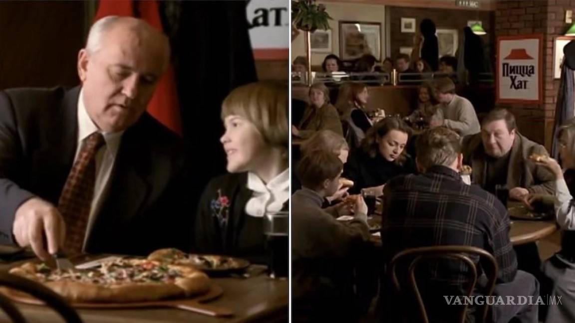 El día que Gorbachov salió en un comercial de Pizza Hut y el mundo ya no fue el mismo (VIDEO)