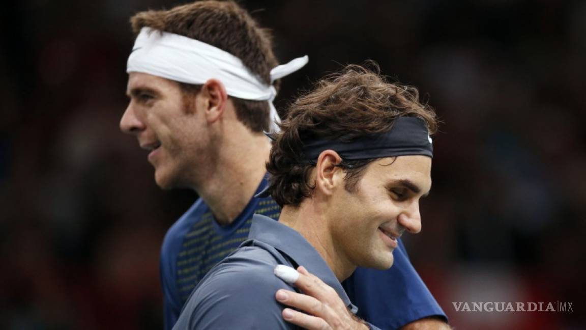 Choque de titanes entre Del Potro y Federer