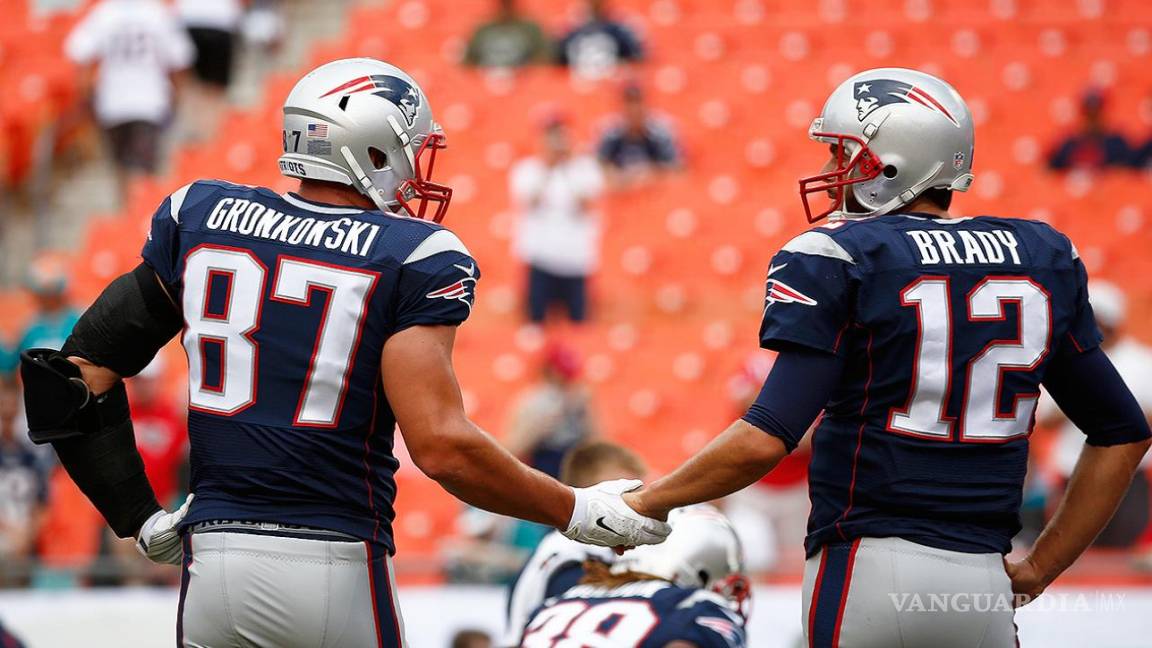 La dupla Brady-Gronkowski está de regreso con los Patriots de Nueva Inglaterra